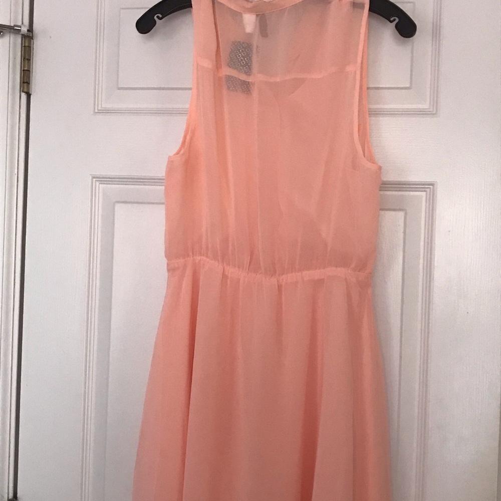 NWT H&M Sleeveless Chiffon Dress - Picture 2 of 5